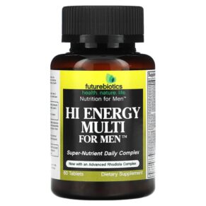 Thực phẩm chức năng Futurebiotics Hi Energy Multi For Men 60 Tablets 049479001897