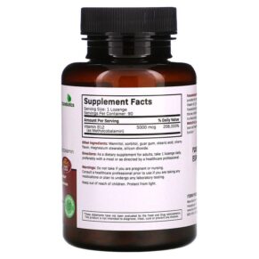 Thực phẩm bổ sung Futurebiotics Methyl B-12 Cherry 5.000 mcg 90 Vegetarian Lozenges 049479501106