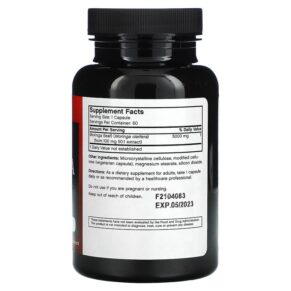 Thực phẩm bổ sung Futurebiotics Moringa 5.000 mg 60 Vegetarian Capsules 049479006502