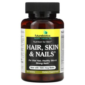 Thực phẩm chức năng Futurebiotics Nutrition For Men Hair Skin & Nails 135 Tablets 049479002108