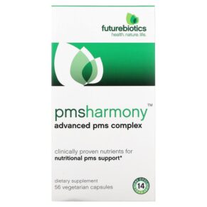 Thực phẩm chức năng Futurebiotics PMSHarmony Advanced PMS Complex 56 Vegetarian Capsules 049479025121