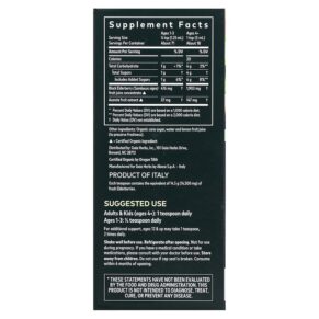 Thực phẩm bổ sung Gaia Herbs Black Elderberry Syrup 3 fl oz (89 ml) 751063996266