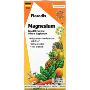 Thực phẩm chức năng Gaia Herbs Floradix Magnesium 17 fl oz (500 ml) 850026260083