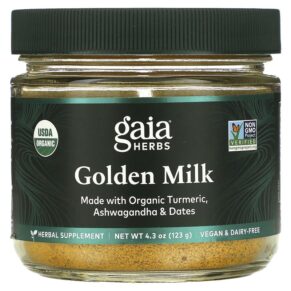 Thực phẩm chức năng Gaia Herbs Golden Milk 4.3 oz (123 g) 751063149273