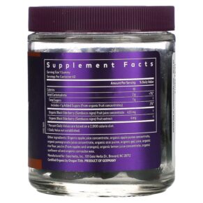 Thực phẩm bổ sung Gaia Herbs Kids Black Elderberry Immune Support 40 Vegan Gummies 751063151481