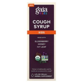 Thực phẩm chức năng Gaia Herbs Kids Cough Syrup 4 fl oz (118 ml) 751063152181