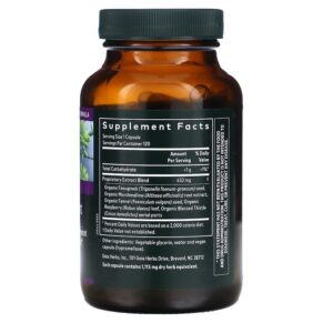 Thực phẩm bổ sung Gaia Herbs Lactation Support 120 Vegan Liquid Phyto-Caps 751063145886