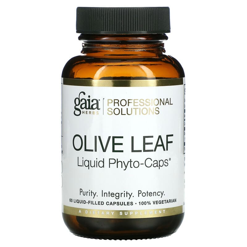 Gaia Herbs Professional Solutions Olive Leaf 60 Liquid-Filled Capsules 8 Thực phẩm chức năng Gaia Herbs Professional Solutions Olive Leaf 60 Liquid-Filled Capsules 751063399449