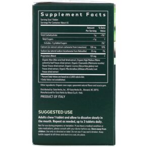 Thực phẩm bổ sung Gaia Herbs Reflux Relief 45 Chewable Tablets 751063146838