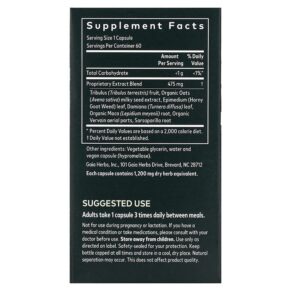 Thực phẩm bổ sung Gaia Herbs Women's Libido 60 Vegan Liquid Phyto-Caps 751063399807