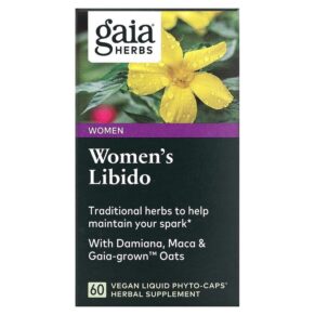 Thực phẩm chức năng Gaia Herbs Women's Libido 60 Vegan Liquid Phyto-Caps 751063399807