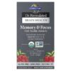 Thực phẩm chức năng Garden of Life Dr. Formulated Brain Health Memory & Focus for Young Adults 60 Vegetarian Tablets 658010121279