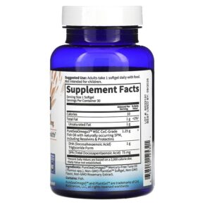 Thực phẩm bổ sung Garden of Life Dr. Formulated DHA plus DPA Citrus 1.000 mg 30 Softgels 658010125321