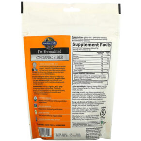 Thực phẩm bổ sung Garden of Life Dr. Formulated Organic Fiber Citrus 7.9 oz (223 g) 658010118415