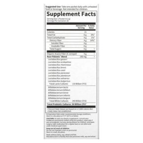Thực phẩm bổ sung Garden of Life Dr. Formulated Probiotics Fitbiotic Unflavored 20 Packets 0.15 oz (4.2 g) Each 658010118330