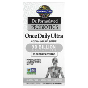 Thực phẩm chức năng Garden of Life Dr. Formulated Probiotics Once Daily Ultra 90 Billion 30 Vegetarian Capsules 658010118453