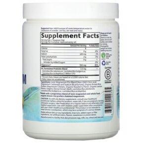 Thực phẩm bổ sung Garden of Life Dr. Formulated Whole Food Magnesium Powder Raspberry Lemon 7 oz (198.4 g) 658010122795