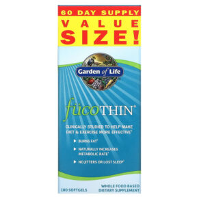 Thực phẩm chức năng Garden of Life FucoThin 180 Softgels 658010113755