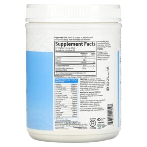 Garden of Life Grass Fed Collagen Peptides Unflavored 19.75 oz (560 g) 3 Thực phẩm bổ sung Garden of Life Grass Fed Collagen Peptides Unflavored 19.75 oz (560 g) 658010124591