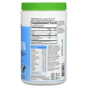 Thực phẩm bổ sung Garden of Life Grass Fed Collagen Peptides Unflavored 9.87 oz (280 g) 658010124577
