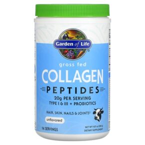 Thực phẩm chức năng Garden of Life Grass Fed Collagen Peptides Unflavored 9.87 oz (280 g) 658010124577