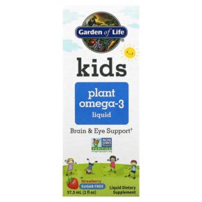 Thực phẩm chức năng Garden of Life Kids Plant Omega-3 Liquid Strawberry 2 fl oz (57.5 ml) 658010125277