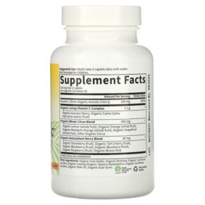Thực phẩm bổ sung Garden of Life Living Vitamin C 60 Vegetarian Caplets 658010111485