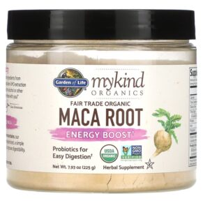 Thực phẩm chức năng Garden of Life MyKind Organics Fair Trade Organic Maca Root Energy Boost 7.93 oz (225 g) 658010123099