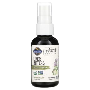 Thực phẩm bổ sung Garden of Life MyKind Organics Liver Bitters Detox Spray Alcohol Free 2 fl oz (58 ml) 658010123181