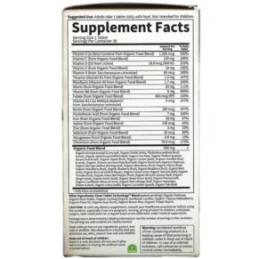 Thực phẩm bổ sung Garden of Life MyKind Organics Prenatal Once Daily 30 Vegan Tablets 658010118569