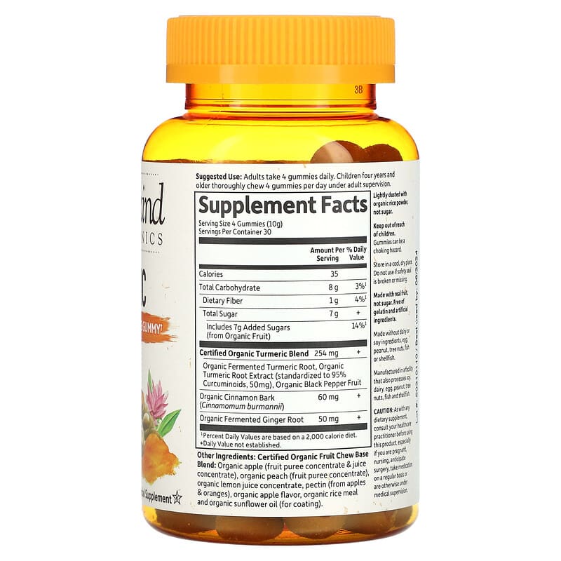 Garden of Life MyKind Organics Turmeric Inflammatory Response Gummy 120 Vegan Gummy Drops 2 Thực phẩm bổ sung Garden of Life MyKind Organics Turmeric Inflammatory Response Gummy 120 Vegan Gummy Drops 658010121781