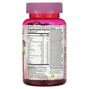 Thực phẩm bổ sung Garden of Life MyKind Organics Women's Multi 40+ Organic Berry 120 Vegan Gummy Drops 658010120319