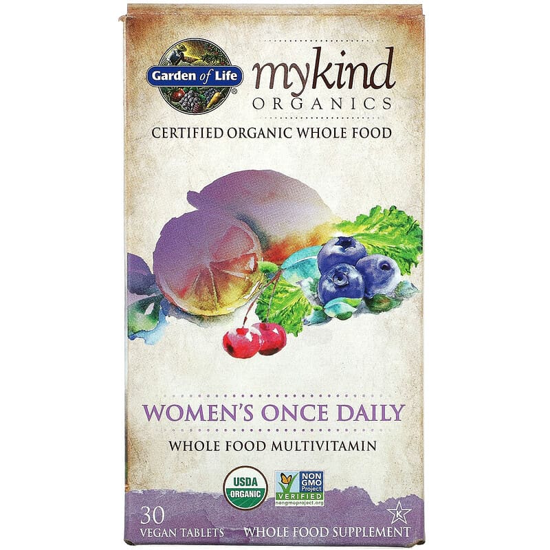 Garden of Life MyKind Organics Women's Once Daily 30 Vegan Tablets 8 Thực phẩm chức năng Garden of Life MyKind Organics Women's Once Daily 30 Vegan Tablets 658010117753