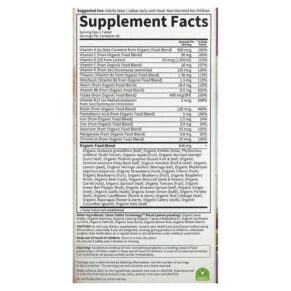 Thực phẩm bổ sung Garden of Life MyKind Organics Women's Once Daily 60 Vegan Tablets 658010117760