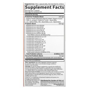 Thực phẩm bổ sung Garden of Life Probiotics 30 Billion 30 Mini Vegetarian Capsules 658010131780