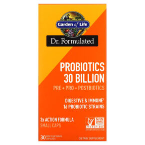 Thực phẩm chức năng Garden of Life Probiotics 30 Billion 30 Mini Vegetarian Capsules 658010131780