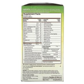 Thực phẩm bổ sung Garden of Life RAW Enzymes Women 50 & Wiser 90 Vegetarian Capsules 658010115643