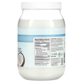 Thực phẩm bổ sung Garden of Life Raw Extra Virgin Coconut Oil 56 fl oz (1.6 l) 658010120258