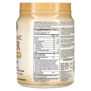 Thực phẩm bổ sung Garden of Life RAW Organic Fiber 28.32 oz (803 g) 658010115704