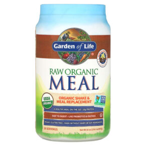 Thực phẩm chức năng Garden of Life RAW Organic Meal Shake & Meal Replacement Vanilla Spiced Chai 2 lb 2 oz (907 g) 658010116046