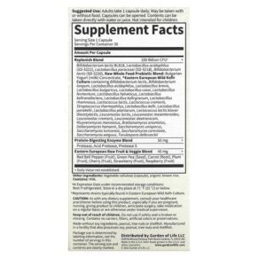 Thực phẩm bổ sung Garden of Life RAW Probiotics Ultimate Care 30 Vegetarian Capsules 658010116640