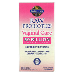 Thực phẩm chức năng Garden of Life RAW Probiotics Vaginal Care 50 Billion 30 Vegetarian Capsules 658010116633