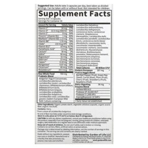 Thực phẩm bổ sung Garden of Life RAW Probiotics Women 85 Billion CFU 90 Vegetarian Capsules 658010115674