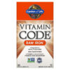 Thực phẩm chức năng Garden of Life Vitamin Code RAW Iron 30 Vegan Capsules 658010113762