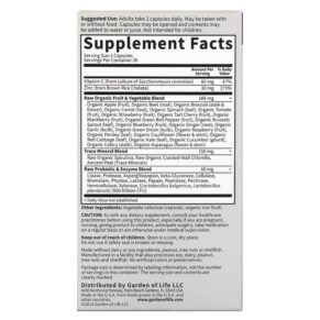 Thực phẩm bổ sung Garden of Life Vitamin Code RAW Zinc 60 Vegan Capsules 658010116527