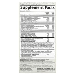 Thực phẩm bổ sung Garden of Life Vitamin Code Whole Food Multivitamin for Women 120 Vegetarian Capsules 658010113663