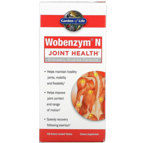 Thực phẩm chức năng Garden of Life Wobenzym N Joint Health 100 Enteric-Coated Tablets 310539029305