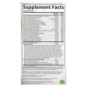Thực phẩm bổ sung Garden of Life Women's Multi 40+ Whole Food Multivitamin 120 Vegan Tablets 658010117784