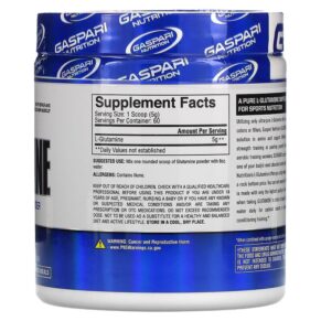 Gaspari Nutrition Glutamine Unflavored 10.58 oz (300 g) 3 Thực phẩm bổ sung Gaspari Nutrition Glutamine Unflavored 10.58 oz (300 g) 646511012516