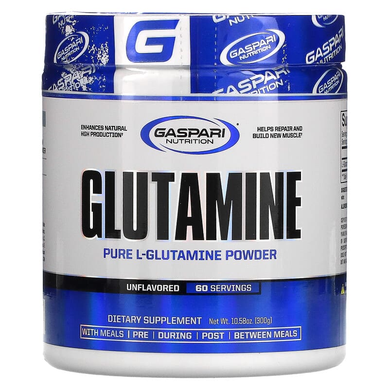 Gaspari Nutrition Glutamine Unflavored 10.58 oz (300 g) 8 Thực phẩm chức năng Gaspari Nutrition Glutamine Unflavored 10.58 oz (300 g) 646511012516